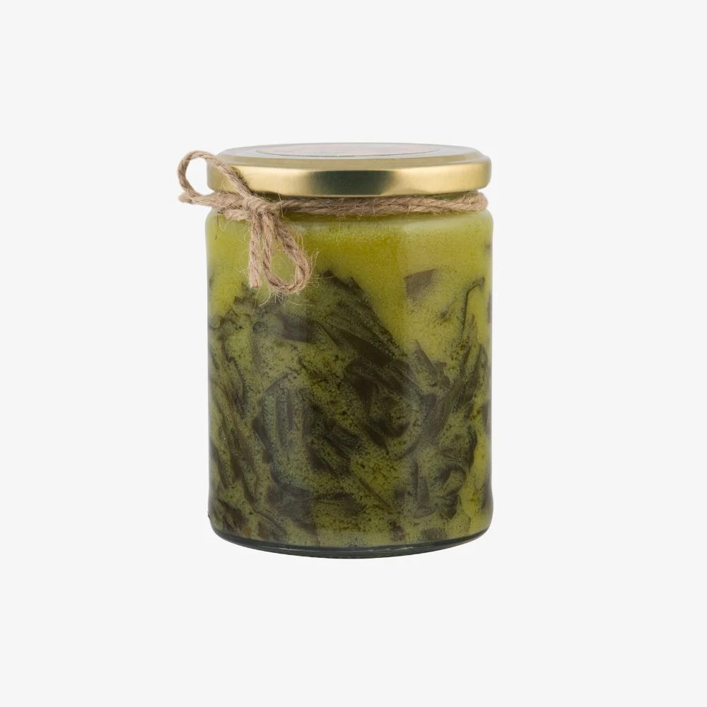 Czosnek niedźwiedzi w maśle sklarowanym ghee 470 g