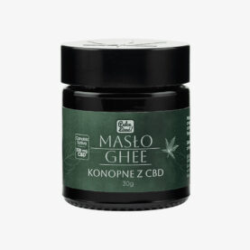 Masło sklarowane ghee konopne z CBD g