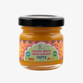 Masło ghee sklarowane curry delikatnie pikantne g