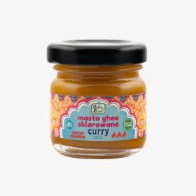 Masło ghee sklarowane curry mocno pikantne g
