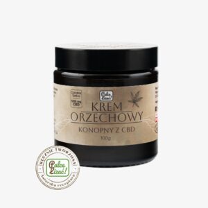 krem orzechowy konopny z CBD