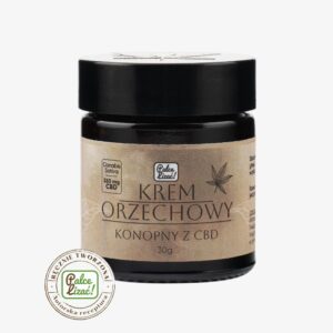 krem orzechowy konopny z CBD