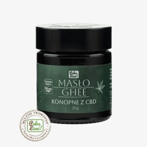 masło ghee konopne z CBD