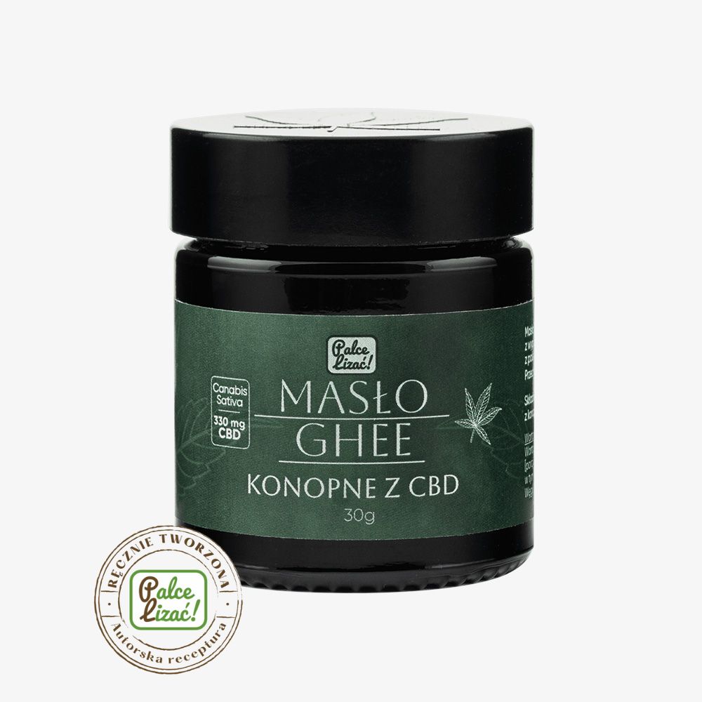 masło ghee konopne z CBD