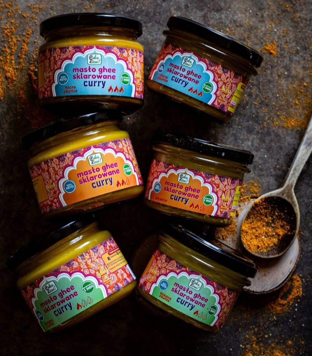 Masło ghee sklarowane curry – pikantne - obrazek 2