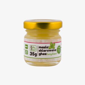 Masło sklarowane ghee bazyliowe