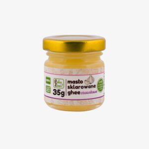 Masło sklarowane ghee czosnkowe