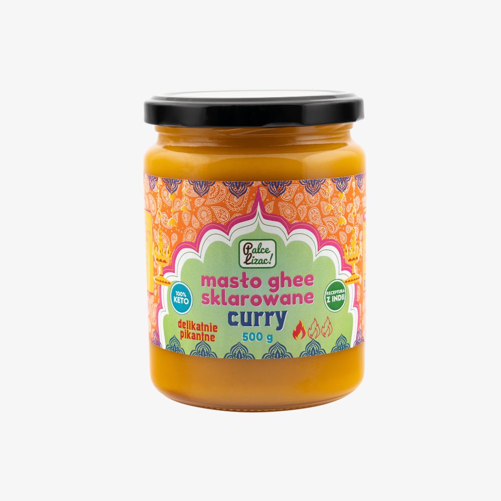 Masło ghee sklarowane curry - delikatne pikantne