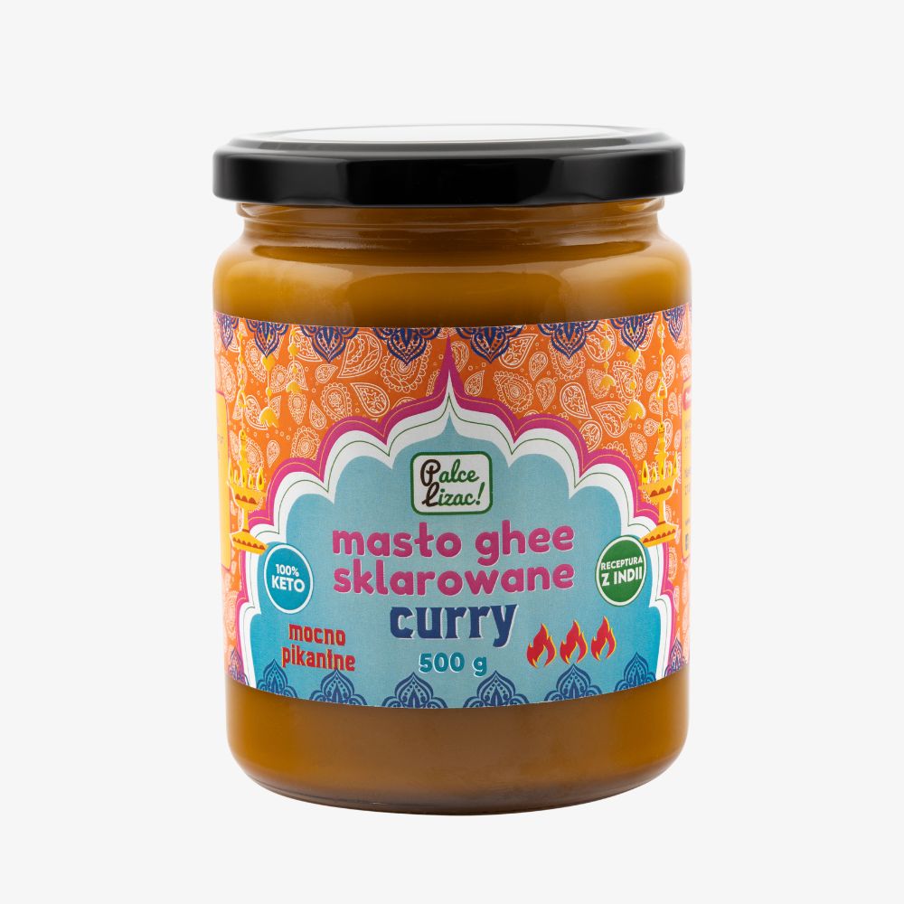 Masło ghee sklarowane curry – mocno pikantne