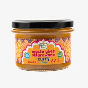 Masło ghee sklarowane curry – pikantne