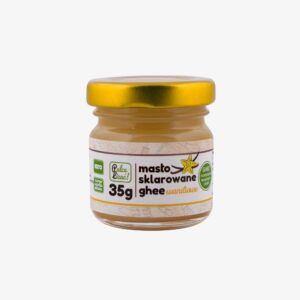 Masło sklarowane ghee waniliowe