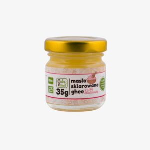 Masło sklarowane ghee z solą kłodawską