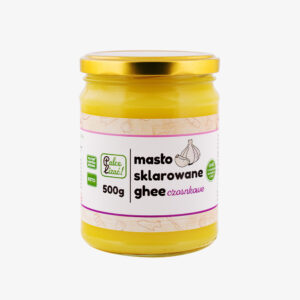 Masło sklarowane ghee czosnkowe