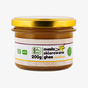 Masło sklarowane ghee waniliowe