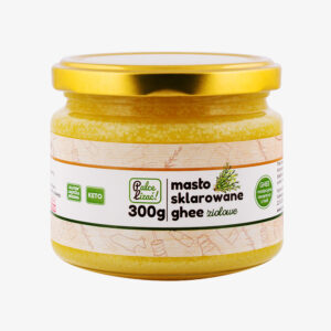 Masło sklarowane ghee ziołowe