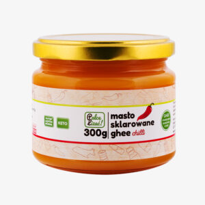 Masło sklarowane ghee chilli