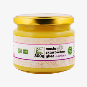 Masło sklarowane ghee czosnkowe